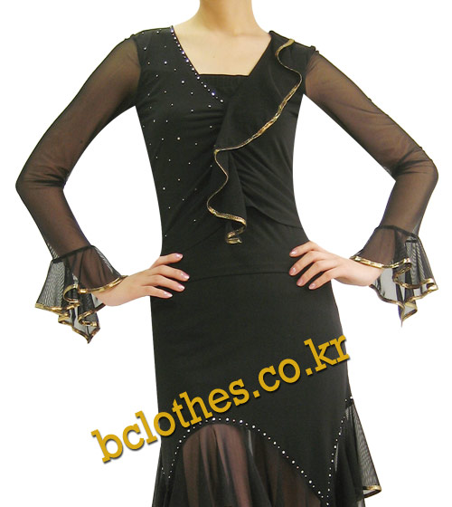 댄스복 댄스스포츠 브라우스 티셔츠 파티복