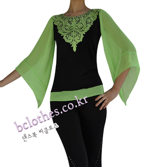 댄스복 비클로즈 스포츠댄스복 사교댄스, 라틴, 자이브 모던 댄스복 티셔츠 